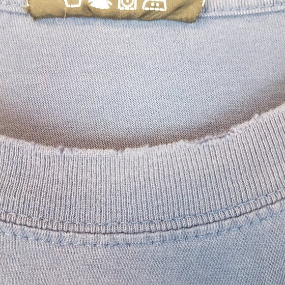 Vintage NHL Edmonton Oilers Tee Shirt Extra Large US XL NHL Hockey Oilers Blue - Picture 12 of 16